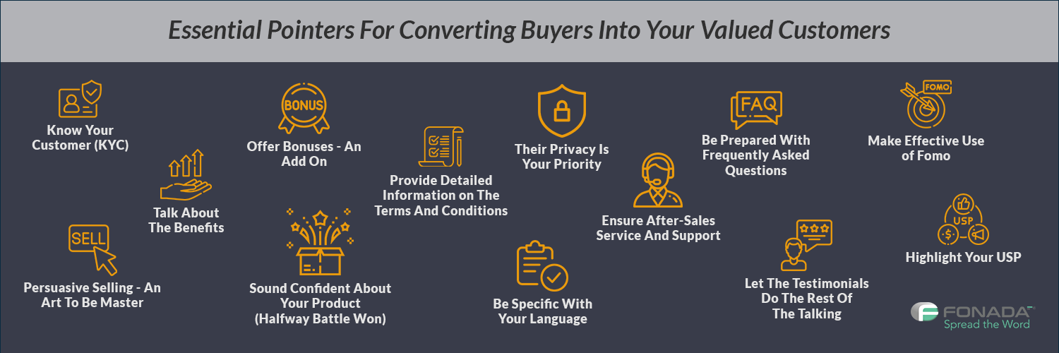 Converting Buyers Into Your Valued Customers