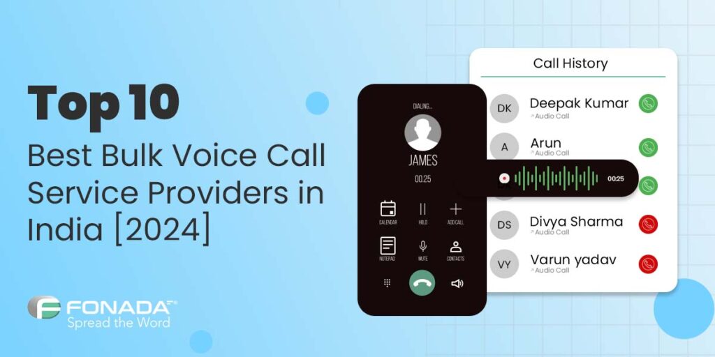 Read more about the article Top 10 Best Bulk Voice Call Service Providers in India for 2024